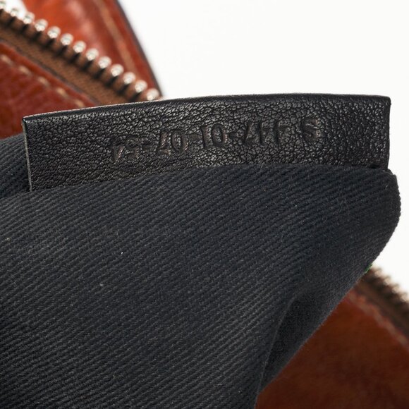 Chloe Edith Navy Canvas & Leather Trim Tote - Picture 15 of 15